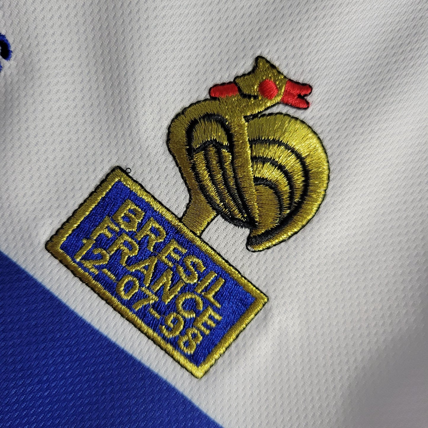 Chemise France Away 1998 Retrô