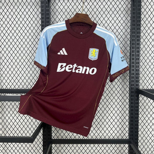 Aston Villa 2025∕26 Home Jersey(55AF)