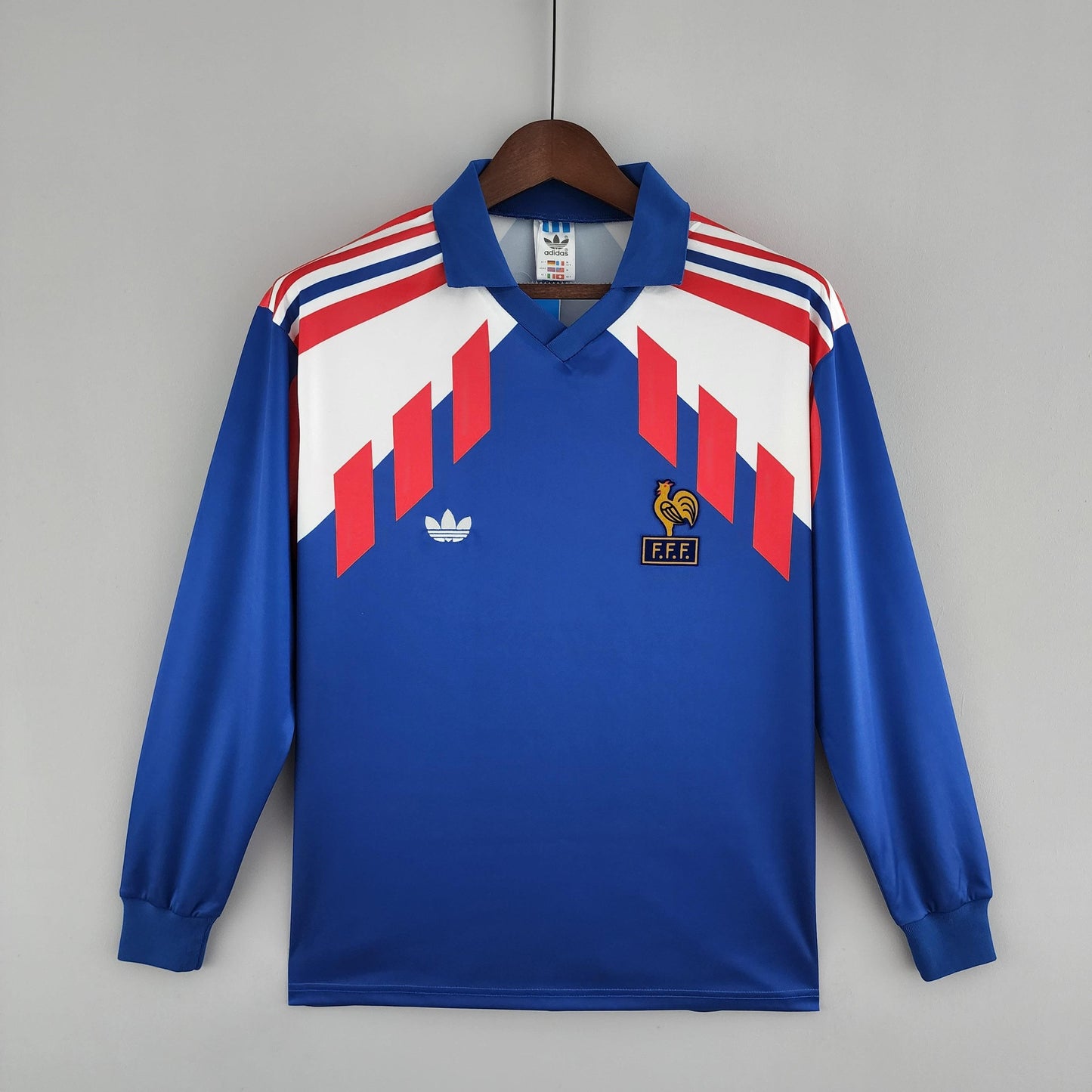 Chemise à Manches Longues Équipe de France 88/90 Adidas